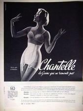 PUBLICITÉ DE PRESSE 1958
