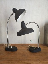 lampe de bureau Aluminor en métal Noir ,bras flexible 