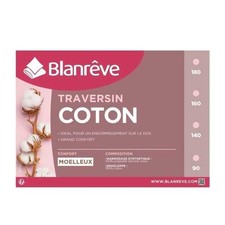 BLANREVE Traversin en coton -