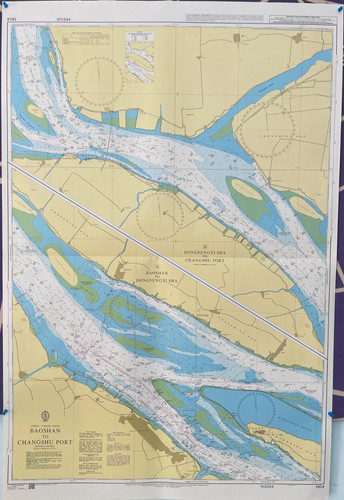 Carte nautique admiralty 1604 - nautique,