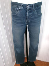 Pantalon jean bleu délavé