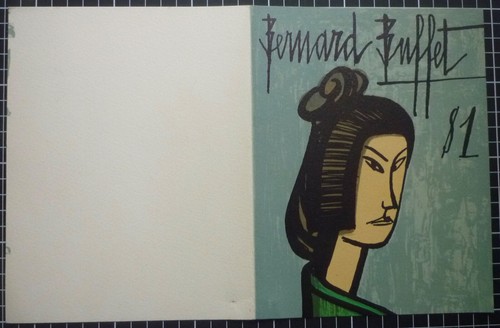 Bernard buffet litho - buffet:,