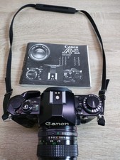 Magnifique Appareil Photo Canon A-1 Avec Accessoires De 1982