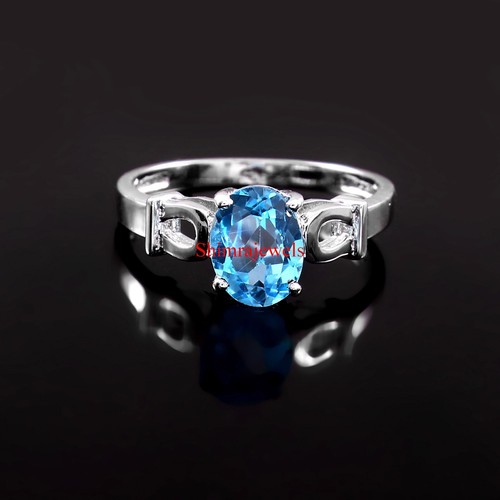 Naturel bleu gemme topaze - naturel,