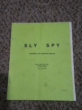 Data East Sly Spy Arcade Video