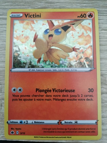 Carte pokémon macdo 2022 - carte,