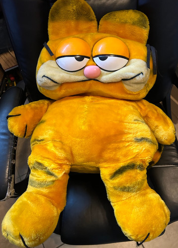 Vintage garfield 1981 plush - garfield,