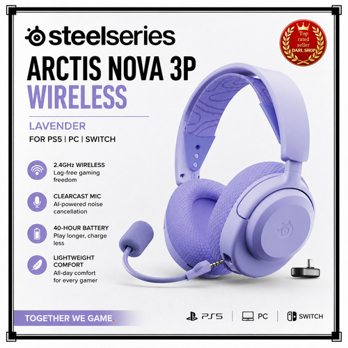 Casque gaming sans fil