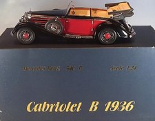 CMC 1/24 Mercedes Benz 540 K Cabriolet b (1936) schwarz/rot OVP Limited Edition