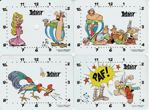 Astérix lot cadrans de - cadrans,