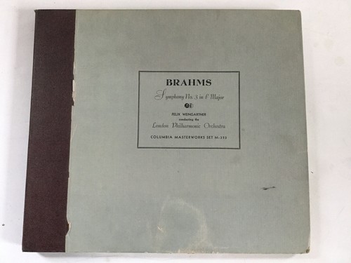 Brahms symphony in f - symphony, no.3