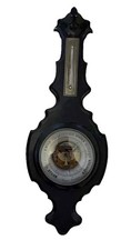 Antique german barometer with - barometer,