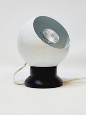 Lampe boule magnétique Horn Belysning Blanc Eyeball Vintage Scandinave Danemark 