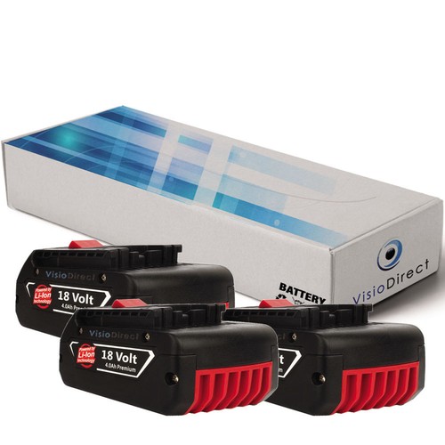 Lot batteries 18v - batteries,