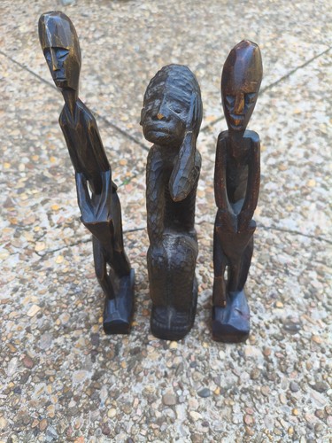Lot statuettes ethniques - statuettes,