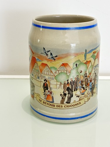 Chope bière ancienne - à,