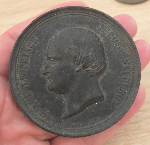 Rare médaille bois durci - médaille,