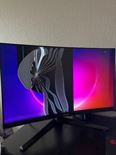 Écran ASUS VG24VQ1B cassé (dalle HS), vendu pour pièces ou réparation.