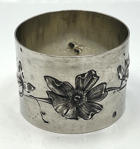 Beau rond serviette argent - beau,