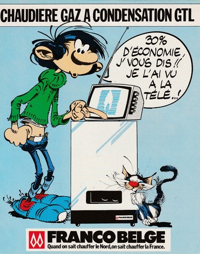 Franquin gaston pub format - gaston, gd