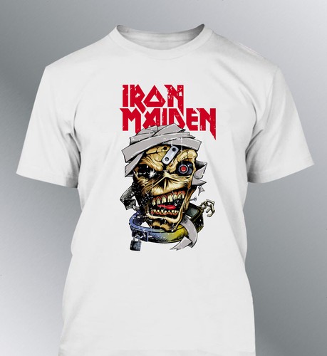Tee shirt iron maiden - iron,