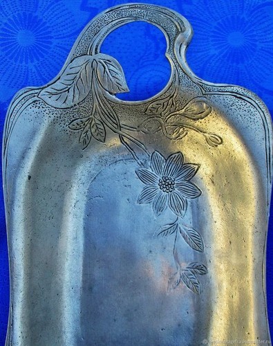 Vase plat ancien fruit - vase,