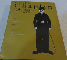 DVD - CHARLIE CHAPLIN VOLUME 3 - COFFRET DIGIPACK 3 DVD