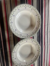 Assiettes à soupe  Longwy