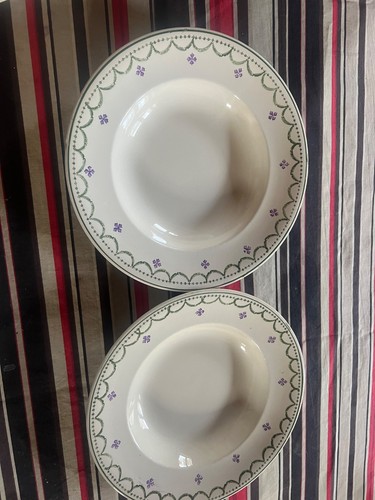 Assiettes soupe longwy - soupe,
