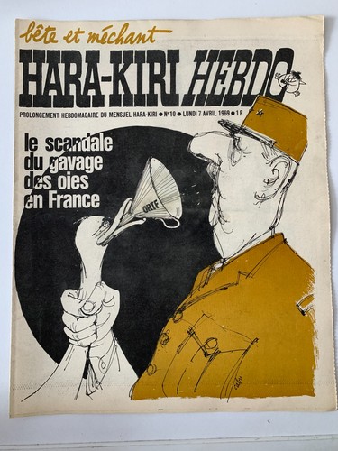 Hara kiri hebdo du - hebdo,