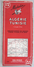 Carte Michelin 172 Algérie