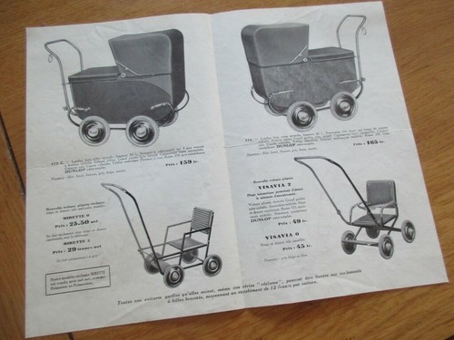 Advertising leaflet strollers - advertising,