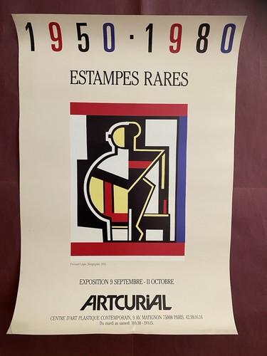 Affiche originale estampes - originale,