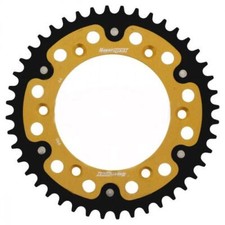 SUPERSPROX Pignon Stealth Compatible Avec KTM LC8 950 Super Enduro Or/Noir 45Z