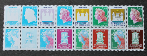 Bande timbres france - bande,