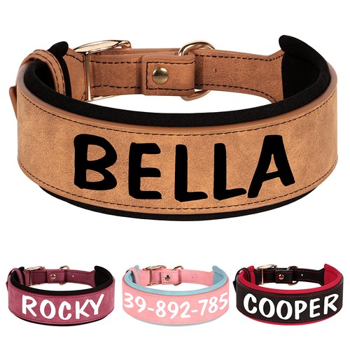 Collier large rembourré - rembourré, en