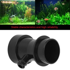 Plastic Black Aquarium Protein Skimmer Separator Venturi Tube DIY Air Suction