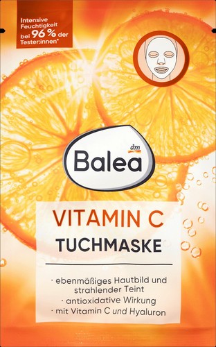 Masque tissu la vitamine - tissu, à
