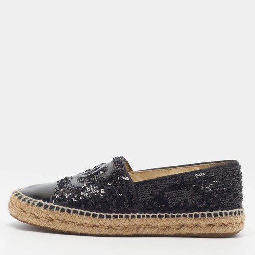Espadrilles plates chanel - espadrilles, cc