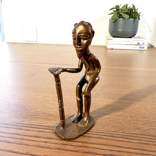 Sculpture africaine cuivre - sculpture,