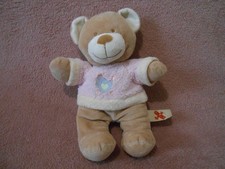 Peluche doudou ours marron