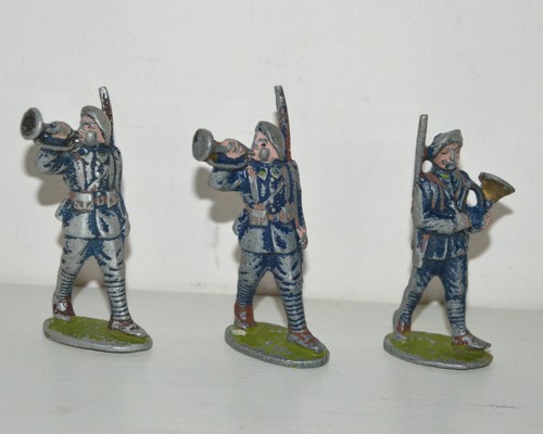 Lot anciennes figurines alu - lot,