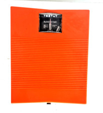 ANCIEN  pese personne  vintage  orange années 1970   MARQUE TESTUT   0 A 120KG