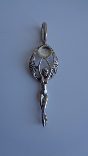 Pendentif argent 925 déesse - pendentif,