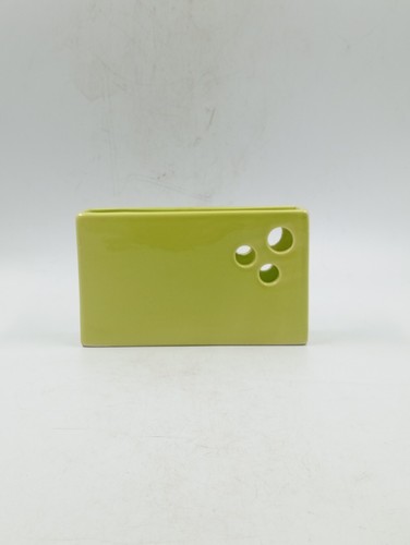 Vase faïence rectangulaire - vase,