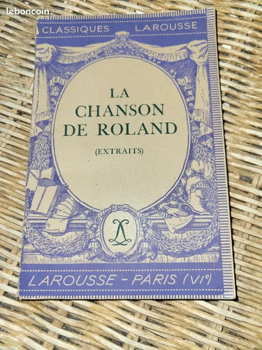 Chanson roland - chanson, –