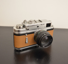 Appareil photo télémétrique ZORKI 4K (1976) + Objectif Jupiter-8 50mm f/2 + Étui