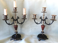 Superbe  paire chandeliers