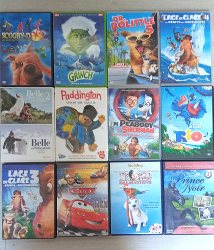 Lot dvd animation film - 12,
