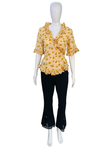 Blouse tunique volants - blouse,